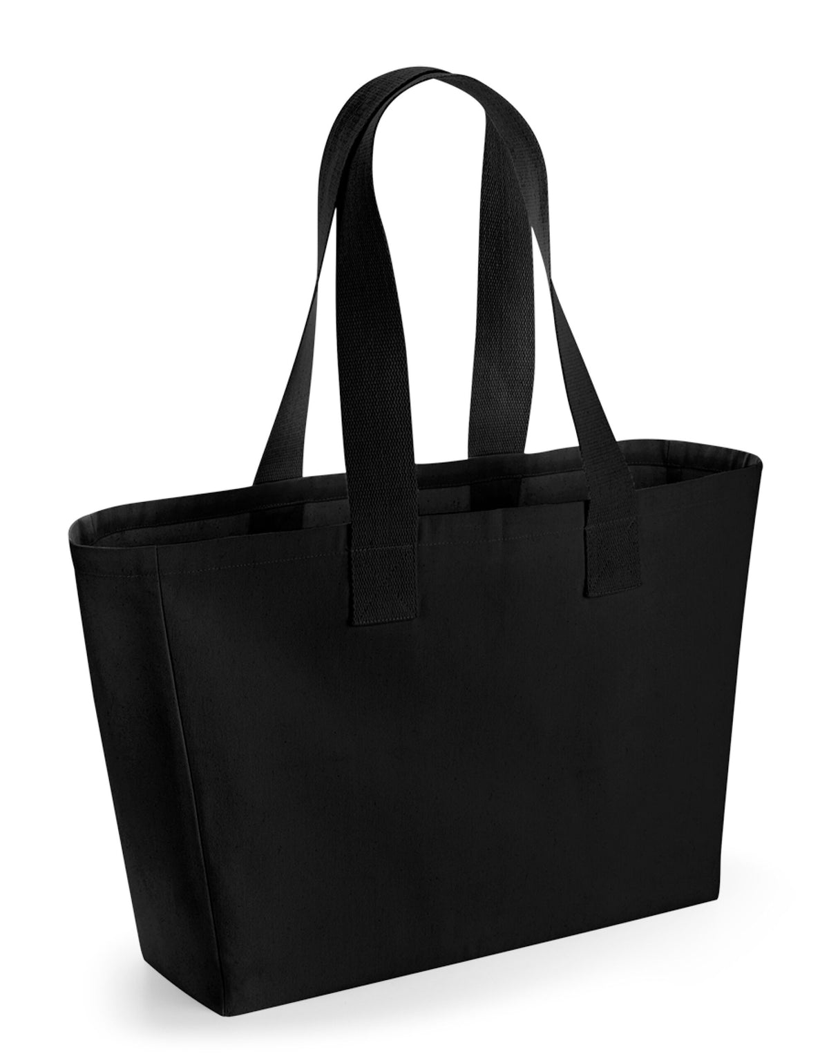 Westford Mill W610 Everyday Canvas Tote - Black