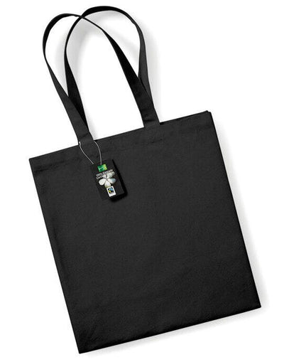 Westford Mill W623 FT Cotton Classic Shopper - Black