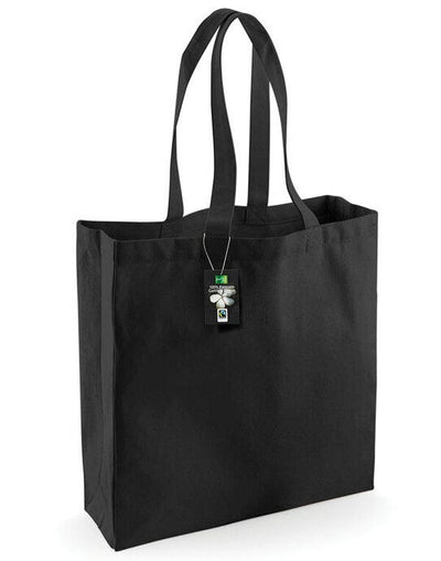 Westford Mill W623 FT Cotton Classic Shopper - Black