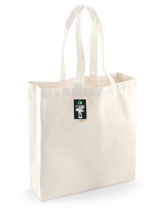 Westford Mill W623 FT Cotton Classic Shopper - Natural