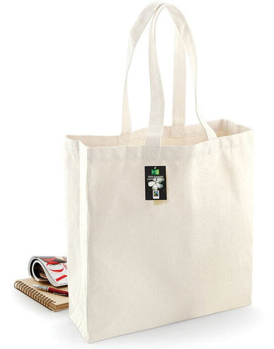 Westford Mill W623 FT Cotton Classic Shopper - Natural