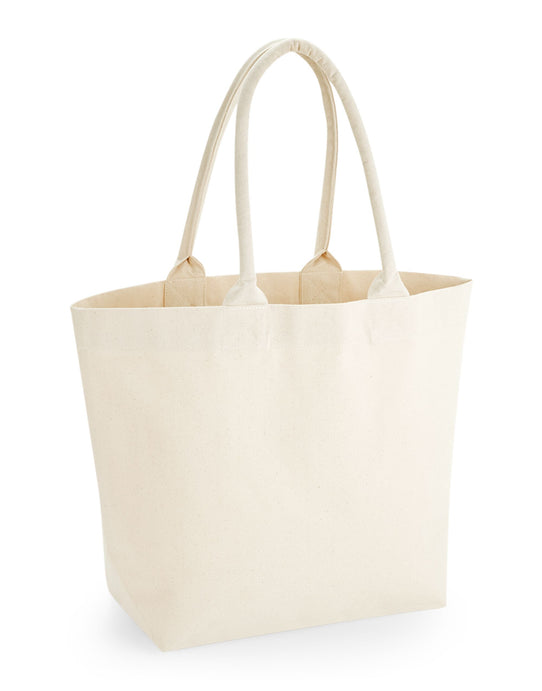 Westford Mill W626 Fairtrade Cotton Deck Bag - Natural