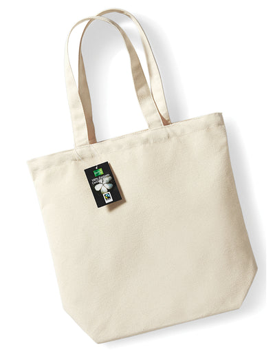 Westford Mill W671 Fair Trade Camden Shopper - Natural