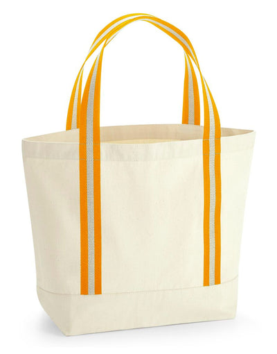 Westford Mill W690 Organic Boat Bag - Natural/Amber