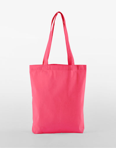 Westford Mill W691 EarthAware® Org Twill Tote - Raspberry Pink