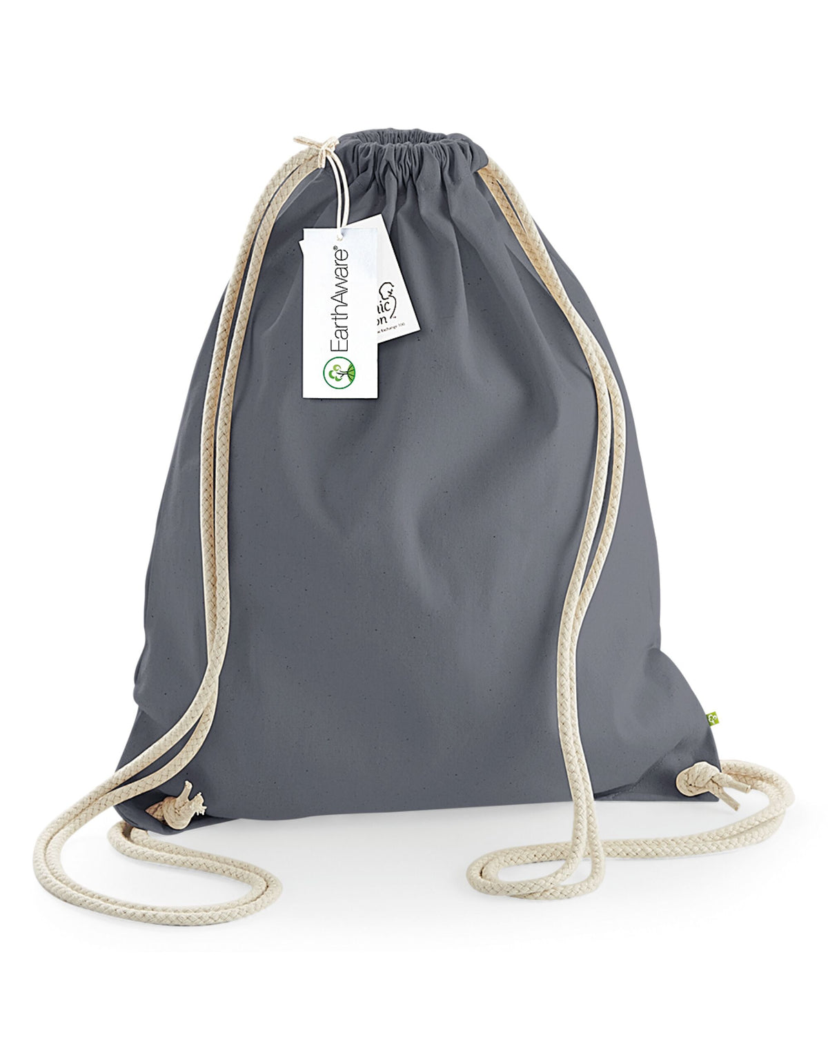 Westford Mill W810 EarthAware® Organic Gymsac - Graphite