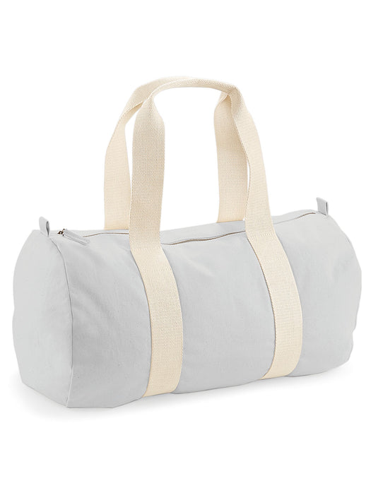 Westford Mill W814 EAware® Organic Barrel Bag - Light Grey