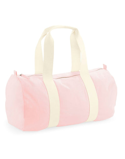 Westford Mill W814 EAware® Organic Barrel Bag - Pastel Pink