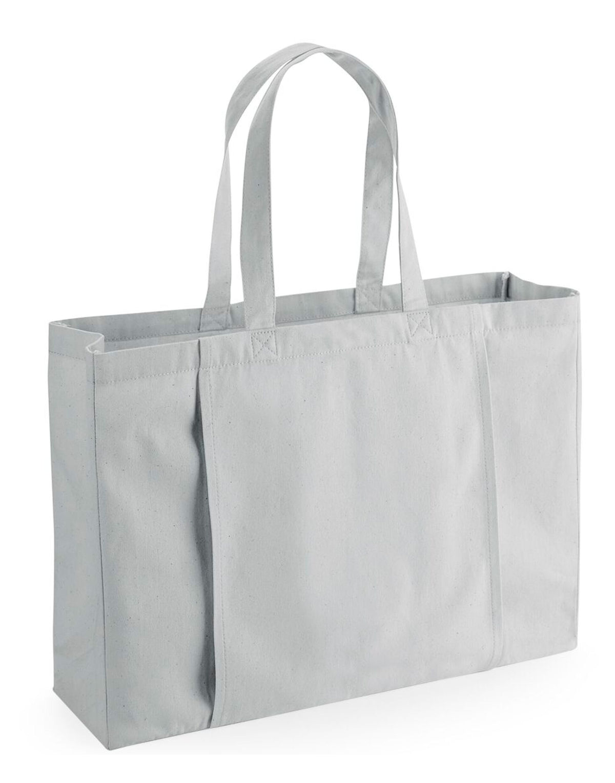 Westford Mill W818 Organic Yoga Tote Bag - Light Grey