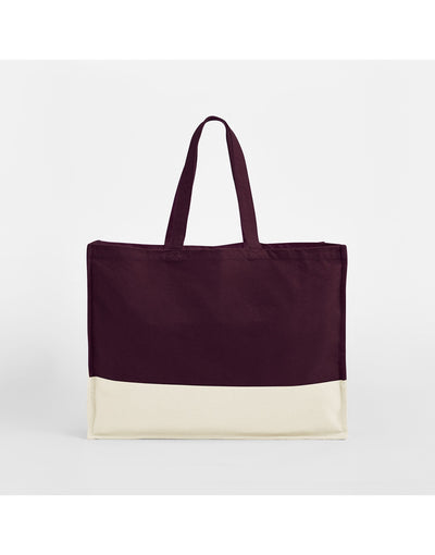 Westford Mill W858 EarthAware® Contrast Shop - Oxblood/Natural