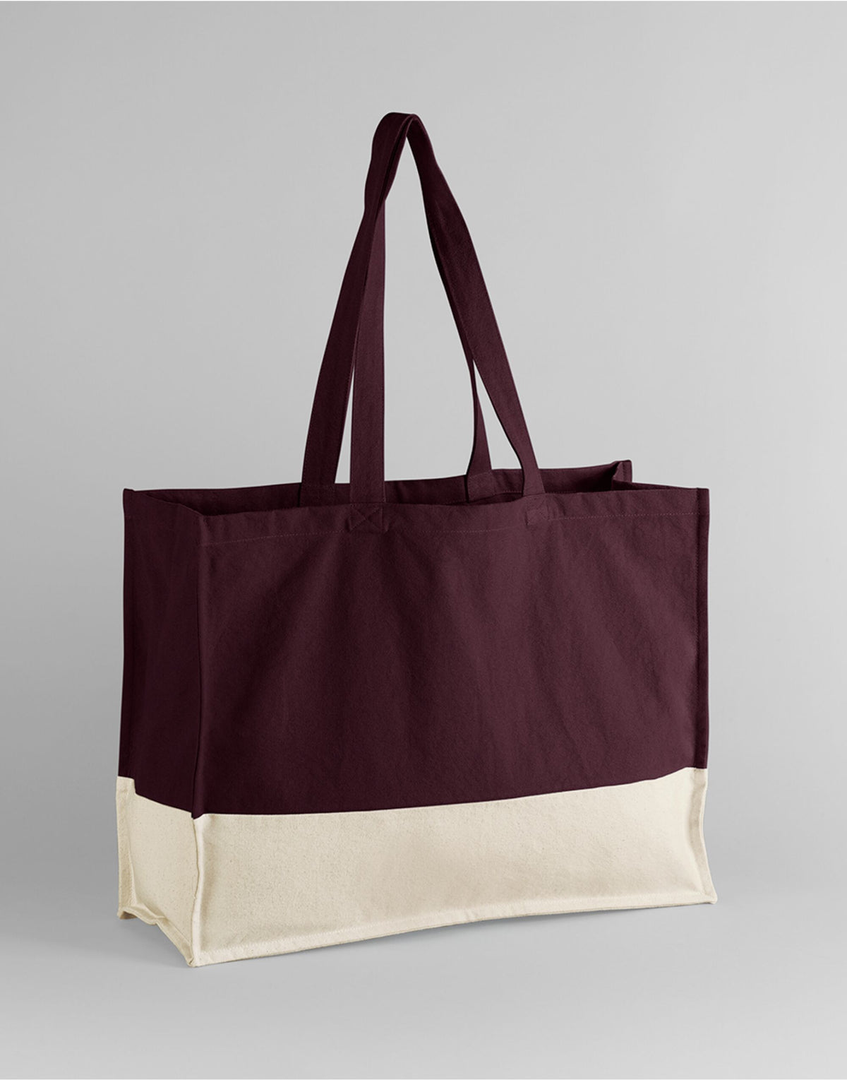 Westford Mill W858 EarthAware® Contrast Shop - Oxblood/Natural