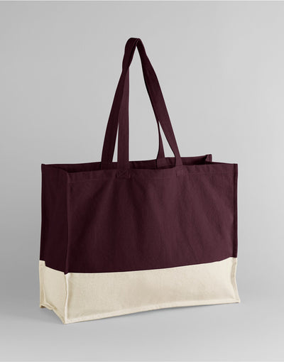 Westford Mill W858 EarthAware® Contrast Shop - Oxblood/Natural