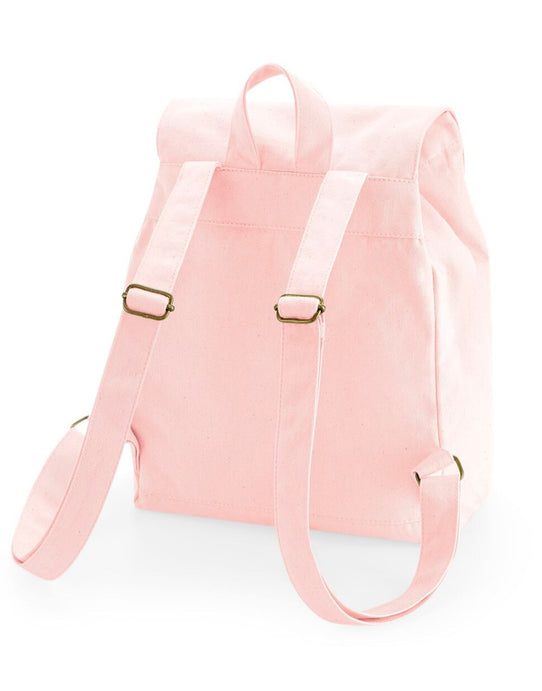 Westford Mill W881 Organic Mini Rucksack - Pastel Pink
