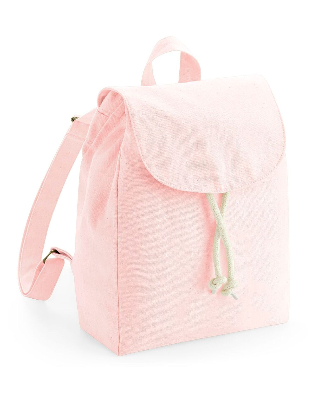 Westford Mill W881 Organic Mini Rucksack - Pastel Pink