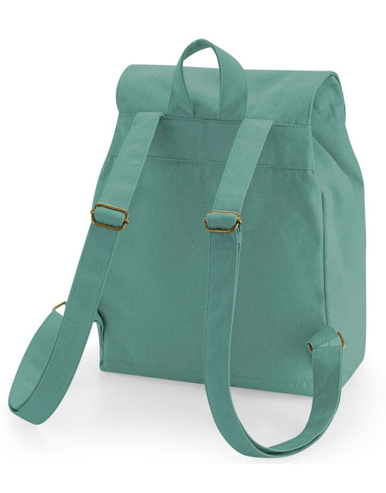 Westford Mill W881 Organic Mini Rucksack - Sage Green