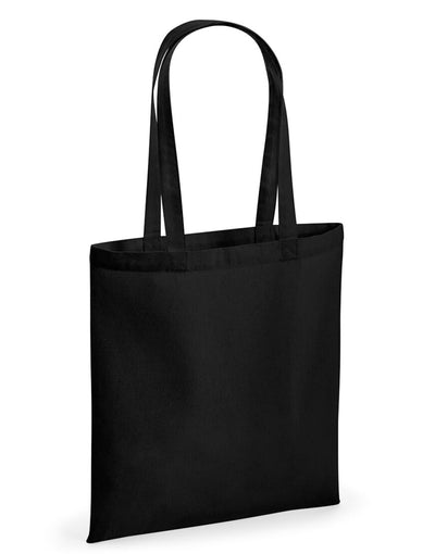 Westford Mill W901 Recycled Cotton Tote Bag - Black