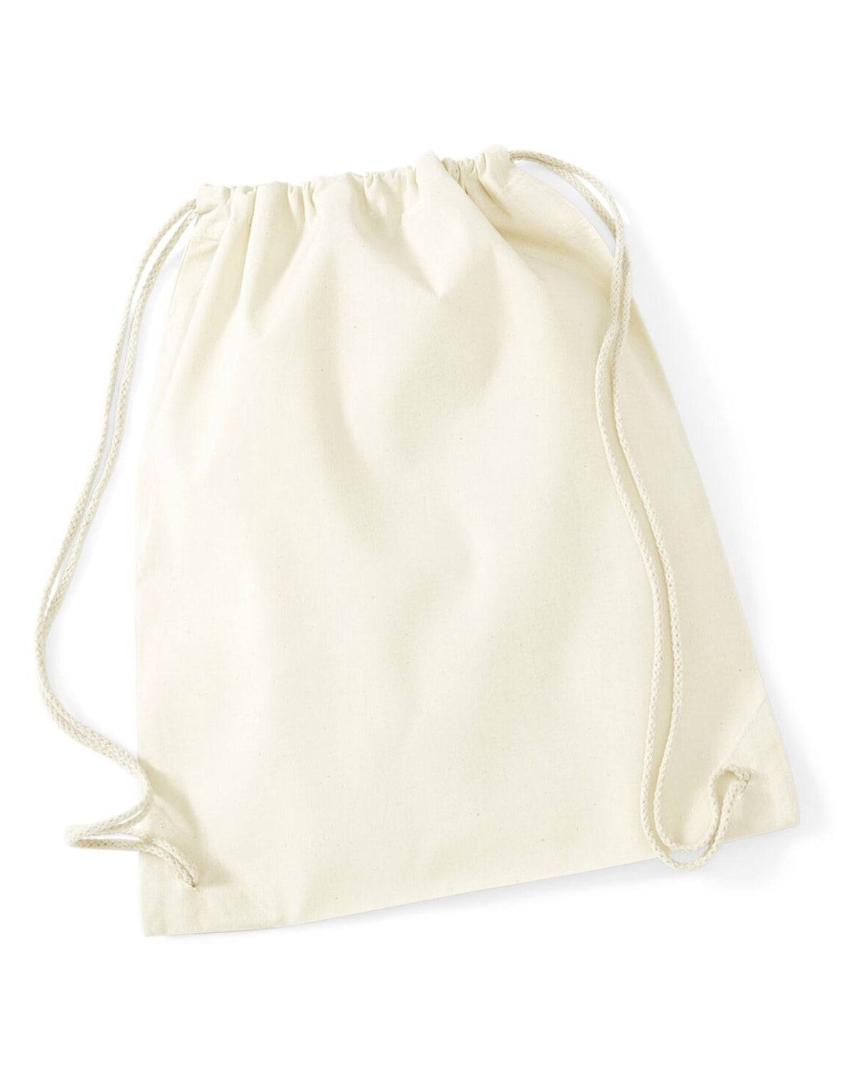 Westford Mill W910 Recycled Cotton Gymsac - Natural