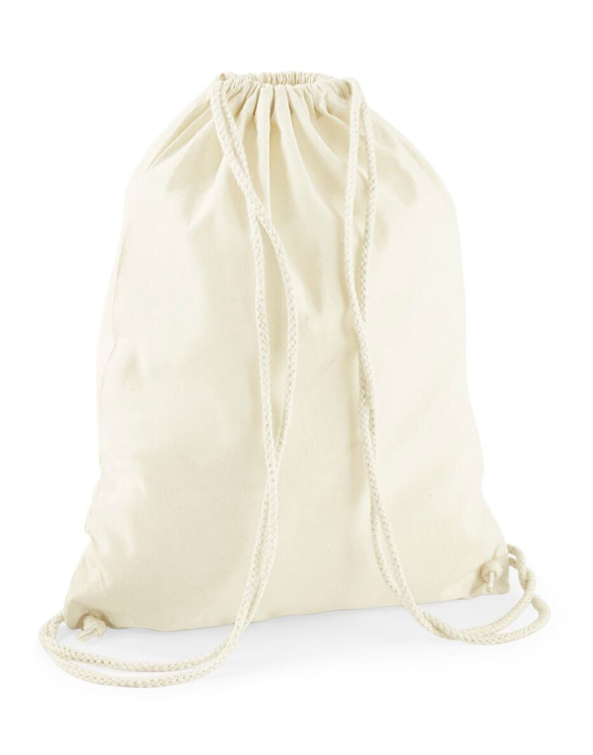 Westford Mill W910 Recycled Cotton Gymsac - Natural