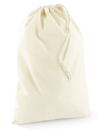 Westford Mill W915 Recycled Cotton Stuff Bag - Natural