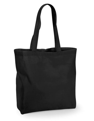 Westford Mill W925 Recycled Cotton Maxi Tote - Black