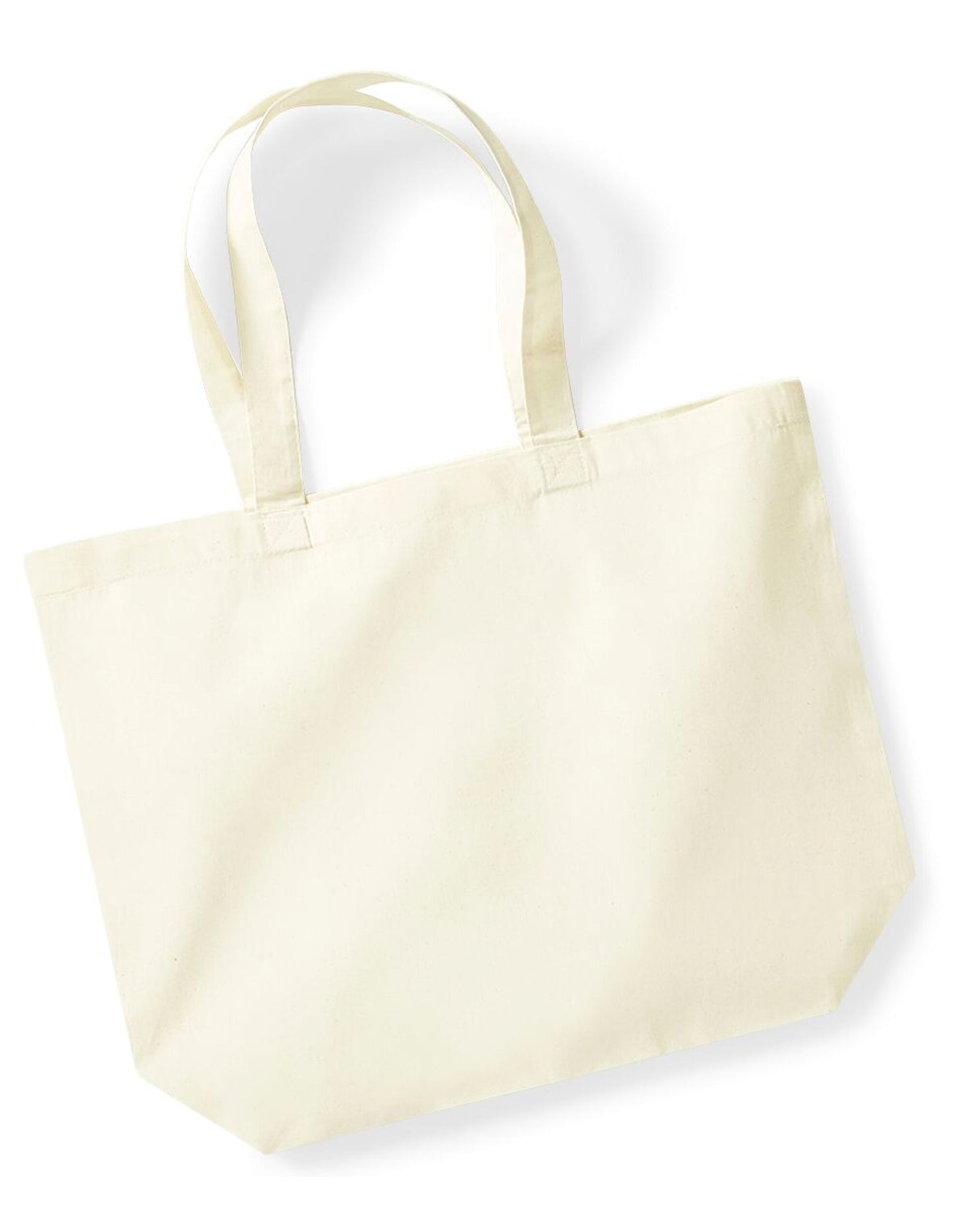 Westford Mill W925 Recycled Cotton Maxi Tote - Natural