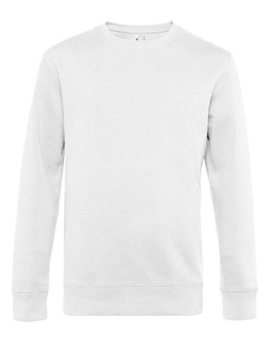 B&C WU01K B&amp;C Men's KING Crew Neck_° - White