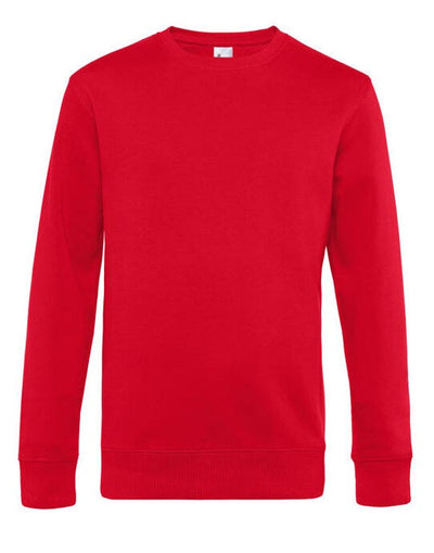 B&C WU01K B&amp;C Men's KING Crew Neck_° - Red