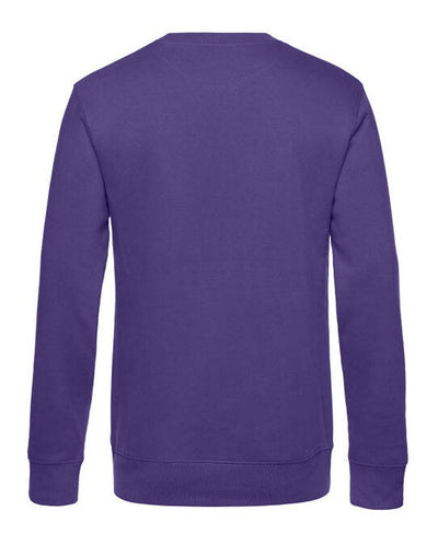 B&C WU01K B&amp;C Men's KING Crew Neck_° - Radiant Purple
