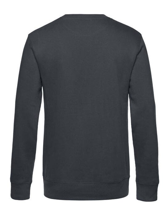 B&C WU01K B&amp;C Men's KING Crew Neck_° - Asphalt