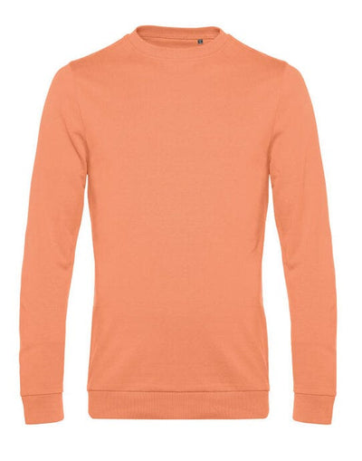 B&C WU01W B&amp;C Men's #Set In Sweatshirt - Melon Orange