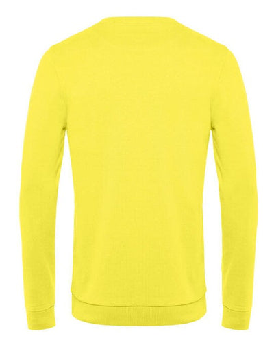 B&C WU01W B&amp;C Men's #Set In Sweatshirt - Solar Yellow