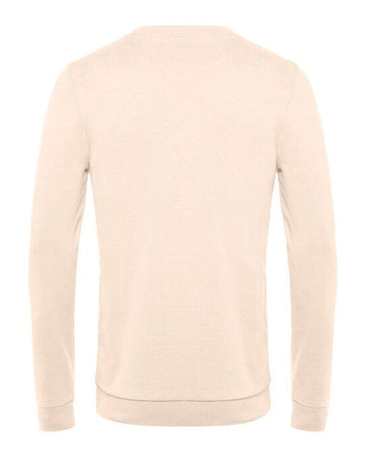 B&C WU01W B&amp;C Men's #Set In Sweatshirt - Pale Pink