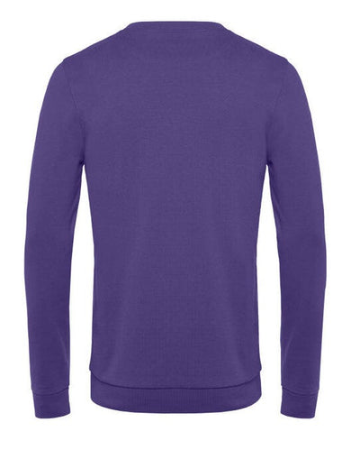B&C WU01W B&amp;C Men's #Set In Sweatshirt - Radiant Purple