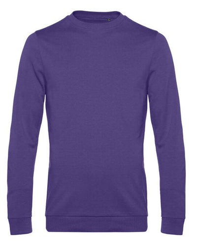 B&C WU01W B&amp;C Men's #Set In Sweatshirt - Radiant Purple