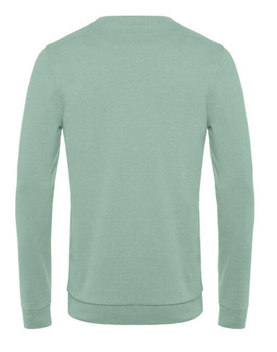 B&C WU01W B&amp;C Men's #Set In Sweatshirt - Sage