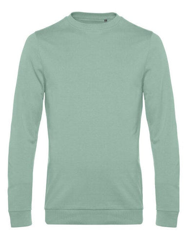 B&C WU01W B&amp;C Men's #Set In Sweatshirt - Sage