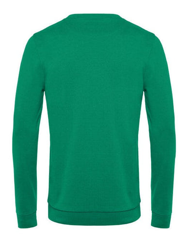 B&C WU01W B&amp;C Men's #Set In Sweatshirt - Kelly Green