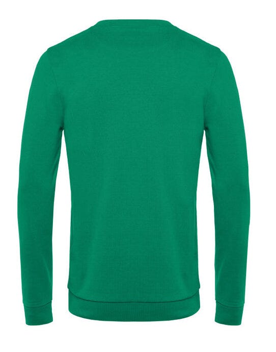 B&C WU01W B&amp;C Men's #Set In Sweatshirt - Kelly Green