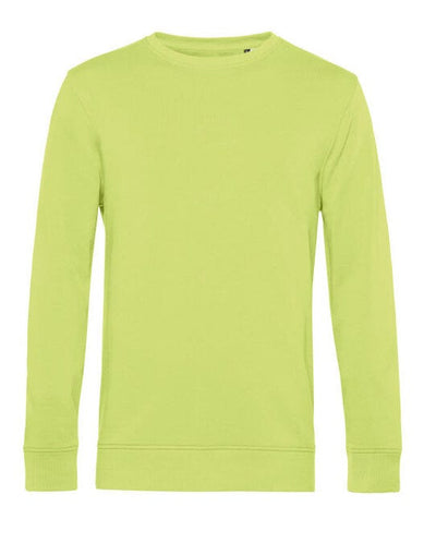 B&C WU31B B&amp;C Men's Inspire Crew Neck_° - Lime