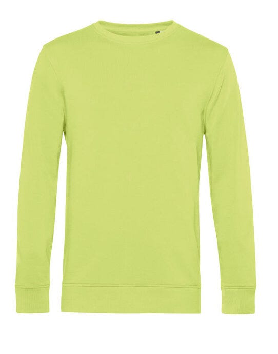 B&C WU31B B&amp;C Men's Inspire Crew Neck_° - Lime