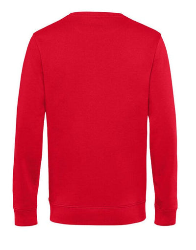B&C WU31B B&amp;C Men's Inspire Crew Neck_° - Red