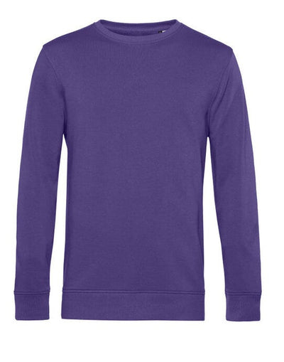 B&C WU31B B&amp;C Men's Inspire Crew Neck_° - Radiant Purple