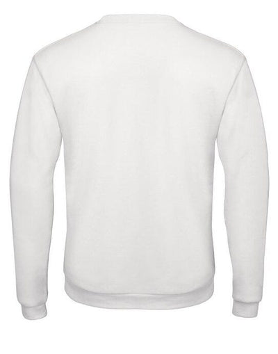 B&C WUI23 B&amp;C Unisex ID.202 50/50 Sweatshirt - White