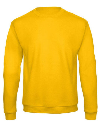 B&C WUI23 B&amp;C Unisex ID.202 50/50 Sweatshirt - Gold