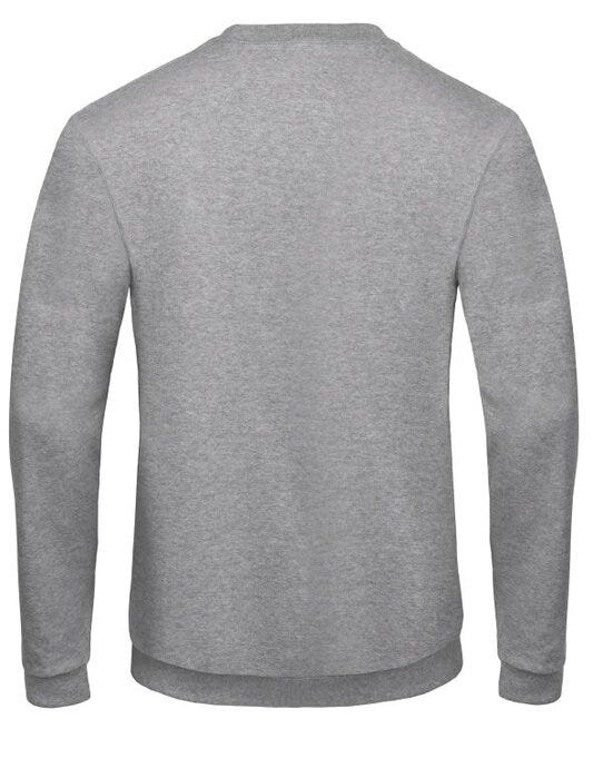 B&C WUI23 B&amp;C Unisex ID.202 50/50 Sweatshirt - Heather Grey