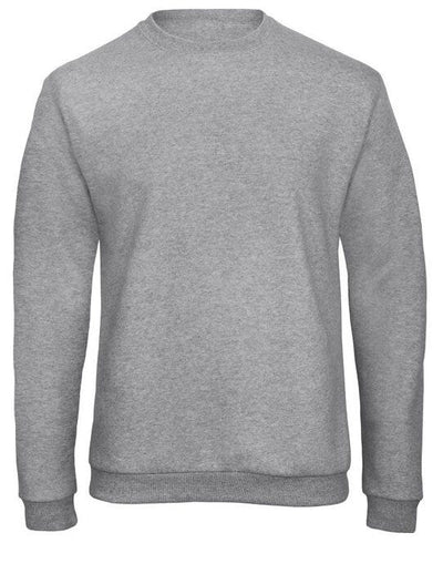 B&C WUI23 B&amp;C Unisex ID.202 50/50 Sweatshirt - Heather Grey