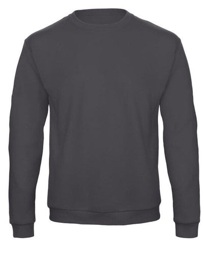 B&C WUI23 B&amp;C Unisex ID.202 50/50 Sweatshirt - Anthracite