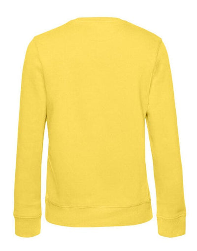 B&C WW01Q B&amp;C Women's QUEEN Crew Neck_° - Yellow Fizz