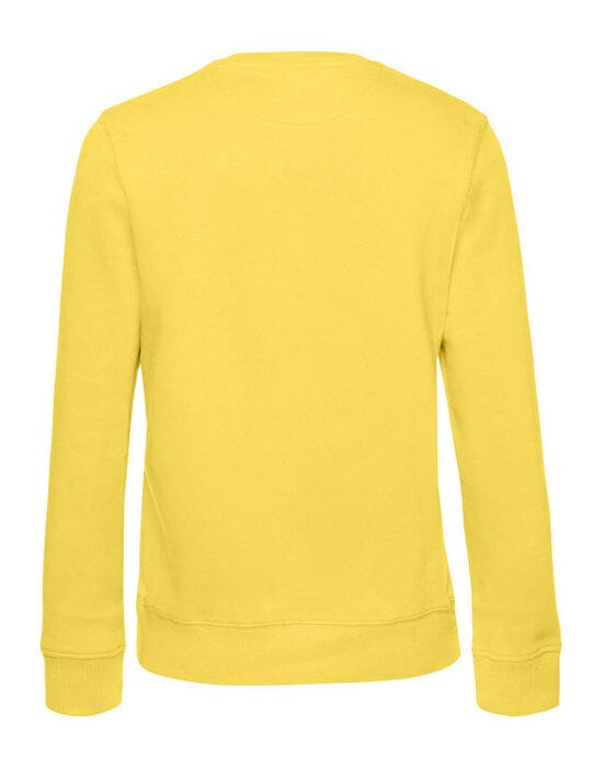 B&C WW01Q B&amp;C Women's QUEEN Crew Neck_° - Yellow Fizz