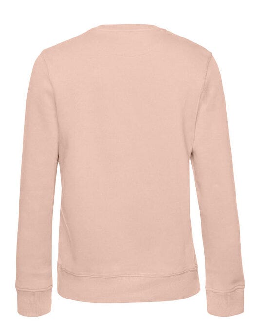 B&C WW01Q B&amp;C Women's QUEEN Crew Neck_° - Soft Rose